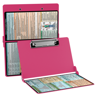 WhiteCoat Clipboard® - Pink Wildland Firefighter Edition